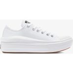 Converse Chuck Taylor All Star Move Platform Kadın Beyaz Sneaker - 102-Beyaz