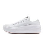 Converse Chuck Taylor All Star Move Platform Kadın Günlük Spor Ayakkabı-Beyaz-36