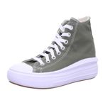 Converse Chuck Taylor All Star Move Platform Kadın Günlük Spor Ayakkabı Yeşil 38