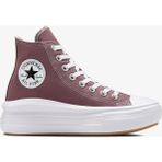 Converse Chuck Taylor All Star Move Platform Unisex Bordo Platform Sneaker - 239-Bordo
