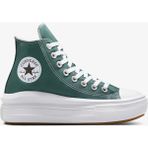 Converse Chuck Taylor All Star Move Platform Unisex Yeşil Platform Sneaker - 384-Yeşil