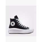 Converse Chuck Taylor All Star Move Unisex Siyah Deri Platform Sneaker
