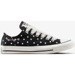 Converse Chuck Taylor All Star Polka Dots Kadın Siyah Sneaker - 001-Siyah