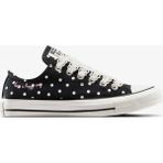 Converse Chuck Taylor All Star Polka Dots Unisex Siyah Sneaker - 001-Siyah