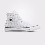 Converse Chuck Taylor All Star Studded Kadın Beyaz Sneaker - 100-Beyaz