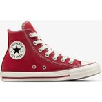 Converse Chuck Taylor All Star Unisex Kırmızı Sneaker Kadınlar İçin Hafif ve Esnek Tasarım - 642-Kırmızı