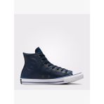 converse Chuck Taylor All Star Unisex Lacivert Deri Sneaker