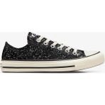 Converse Chuck Taylor All Star Unisex Siyah Sneaker Kadınlar İçin Konforlu Tasarım Taban Tipi - 001-Siyah
