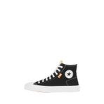 Converse Chuck Taylor Alt Star Canvas erkek spor ayakkabısı, Siyah Beyaz, 43 EU