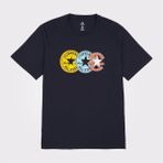 Converse Chuck Taylor Distorted Erkek Siyah T-Shirt - 001-Siyah - XS
