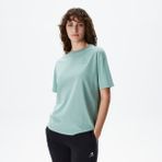 Converse Chuck Taylor Embro Boxy Kadın Turkuaz T-Shirt - XS - Mavi