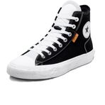 Converse Chuck Taylor Old Star Canvas erkek spor ayakkabısı, Siyah Beyaz, 36 EU