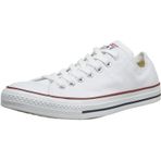 Converse Chuck Taylor tüm Star Klasik Düşük Üst, Ayakkabı Jimnastik Erkekler, Beyaz Beyaz M7652c, 37.5 AB