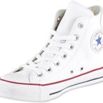 Converse Chucks Chuck Taylor AS HI 135251C Yeni 1T405 Deri Siyah, Beyaz, 44.5 EU