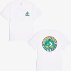 Converse Classic Erkek Baskılı Beyaz T-Shirt - 102-Beyaz - M