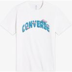 Converse Classic Erkek Baskılı Beyaz T-Shirt - 102-Beyaz - XL