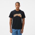Converse Classic Erkek Baskılı Siyah T-Shirt - 001-Siyah