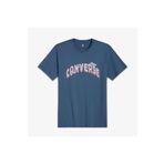 converse Classic Erkek Grafik Baskılı Mavi T-shirt