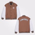 Converse Classic Erkek Kahverengi Bomber Ceket - XL