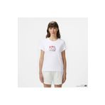 converse Classic Kadın Slim Fit Baskılı Beyaz T-shirt