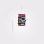 Converse Comic Cover Erkek Beyaz T-Shirt - XS - Beyaz - Beyaz - Beyaz