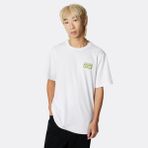 Converse Cons Graphic Erkek Beyaz T-Shirt - Beyaz - Beyaz - Beyaz