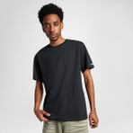 Converse Cons Logo Erkek Siyah T-Shirt - 001-Siyah