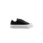 Converse Ctas Lift Ox Siyah Kadın Günlük Ayakkabı