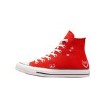 Converse Erkek Chuck Taylor All Star Spor Ayakkabı, Ateş Rüyası/Vintage/Beyaz/Siyah, 8 Women/6 Men