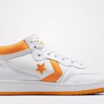 Converse Fastbreak Pro Mid Erkek Beyaz/Sari Sneaker Gunluk Spor Ayakkabi