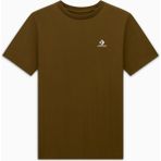 Converse Go-To Star Chevron Unisex Kahverengi T-Shirt - 331-Yeşil
