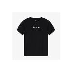 converse High Tops Kadın Nakışlı Siyah T-shirt