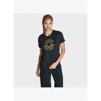 Converse Kadın Chuck Logolu Matalik Siyah T-Shirt