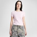 Converse Kadın Pembe Crop T-Shirt - XS