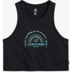 Converse Kadın Siyah T-Shirt - 2XL - 001-Siyah