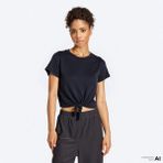 Converse Kadın Siyah T-Shirt - M - 001-Siyah