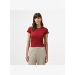 Converse Kadın Slim Fit Bordo T-Shirt