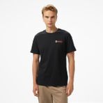 Converse Logo Graphic Erkek Siyah T-Shirt - 450-Siyah