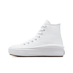 Converse Move Platform Hi kadın beyaz spor ayakkabısı, Beyaz, 39 EU