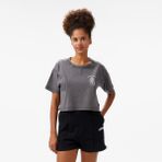 Converse Mystic Rose Boxy Kadın Siyah T-Shirt - 001-Siyah