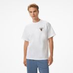 Converse Pool Side Star Chevron Erkek Beyaz T-Shirt - 102-Beyaz