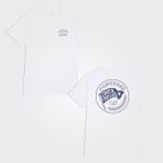 Converse Retro Flag Kadın Beyaz T-Shirt - Beyaz - Beyaz - Beyaz
