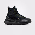 Converse Run Star Legacy Cx Platform Star Studded Kadın Siyah Sneaker - 001-Siyah