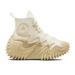 Converse Run Star Motion Hi Sneakers Kadın Siyah Spor Ayakkabı, Balıkçılık/Yulaf Sütü/Yulaf Sütü, 7 Women/5 Men