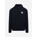 Converse Siyah Erkek Regular Fit Baskılı Zip Ceket CHUCK PATCH HOODIE BLACK