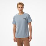 Converse Skeleton Party Erkek Mavi T-Shirt - 478-Mavi