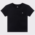 Converse Slim Fit Kadın Siyah T-Shirt.001