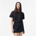 Converse Sporty Boxy Kadın Siyah T-Shirt - 001-Siyah - M