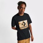 Converse Star Chevron Camo Erkek Siyah T-Shirt - XS