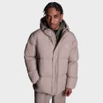 Converse Supper Puffer 2.0 Erkek Gri Ceket.mkx - MKX-Bej